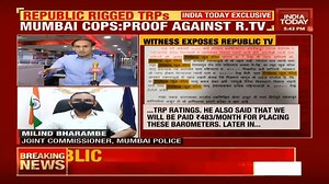 2.1K views · 38 reactions | What have the accused revealed about the TRP scam? Which all angles will the the police investigate? Milind Bharabe, joint commissioner of police speaks to Rahul Kanwal. #5iveLive #TRPScam | India Today | Facebook