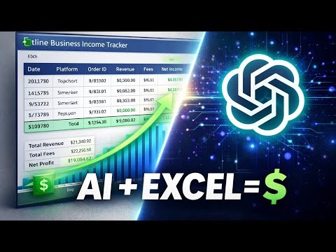 Create & Sell Excel Templates Online With AI: Step-by-Step Income Guide