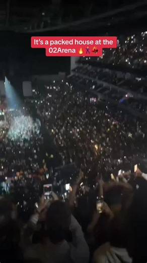 Davido Concert at London's O2 Arena Highlights