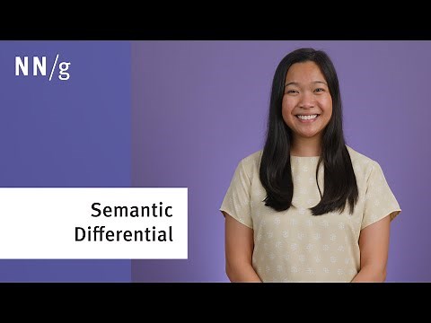 Semantic Differential Scales: Measure User Attitudes with Nuance