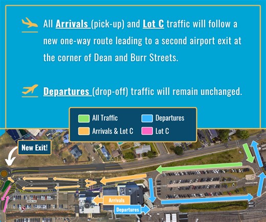 Tweed-New Haven Airport announces new traffic pattern