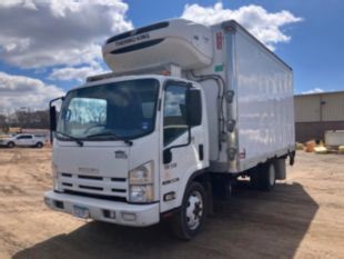 2014 Isuzu NPR Thermo-King T-680R Reefer Truck