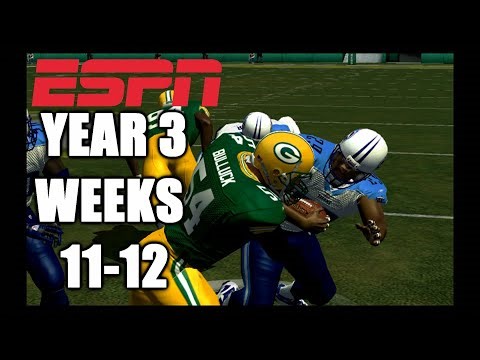 ESPN NFL 2K5 FRANCHISE PACKERS VS TITANS AND WASHINGTON