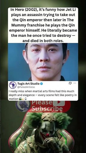 Hero (2002) & The Mummy Share This Wild Jet Li Connection 😳👑