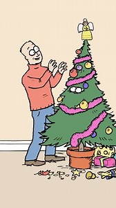 3.2M views · 71K reactions | Cozy Christmas with cats  Did you put up your tree?  Comment for a chance to win boosters! #Christmas | Simon's Cat - Crunch Time | Facebook