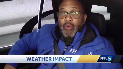 Iowa DOT warns of crashes into snow plows