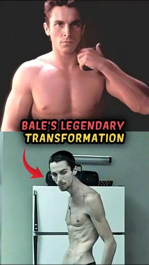 Christian Bale's legendary transformation in The Machinist