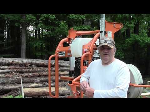 Norwood Sawmill Owner & Custom-Contractor Saws His Own Quality Lumber & Beams