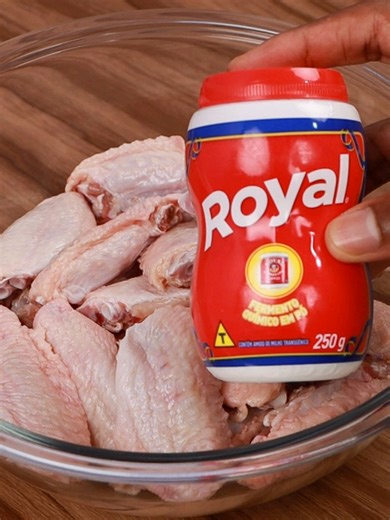 Amazed by Chicken Drumettes with Baking Powder