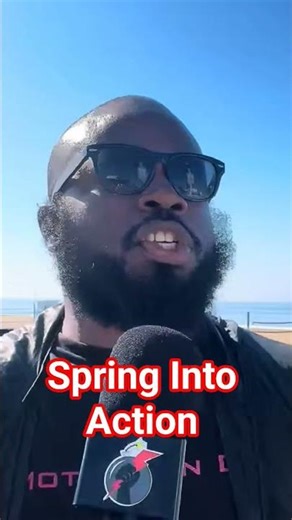 Spring Into Action #dayodman #shorts #positivity