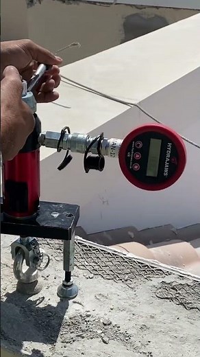 Pull Out Force Of 15Kn for Testing Anchor.#shorts #shortvideo