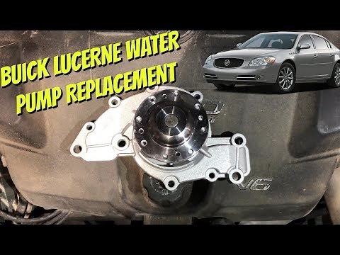 Buick Lucerne V6 Water Pump Replacement 2005-2011 GM 3800 Engine
