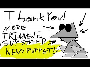 The Triangle Guy Puppet is LIVE!