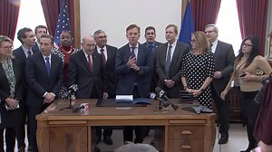 10K views · 116 reactions | Gov. Ned Lamont signed a bill that would allow banks to provide interest-free loans to furloughed federal workers... We'll have more on Ch. 3 starting at 5pm: https://goo.gl/TjGYSp | WFSB - Channel 3 Eyewitness News | Facebook