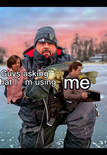 No hablo inglés. 🎣 #icefishing #fishtok #fyp #PanfishSlayers #nothanks