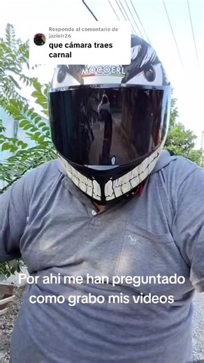 Respuesta a @jazielr26 Así grabo contenido, ni tengo cámara #gopro ni #insta360 grabo con mi humilde samsung galaxy #zflip6 #biker #moto