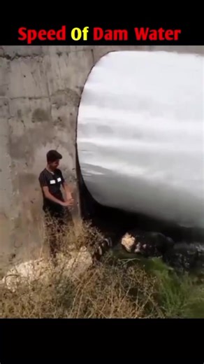 Never touch a flowing water dam #reels #facts #reelsvideo #reelsfb | Veritas Vortex