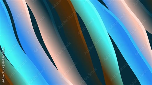 Iridescent Fluid Topology Loop for Spatial Interface and Future UI Design. Features smooth, silk-like motion with soft shadows, perfect for spatial computing backgrounds, immersive VR environments.