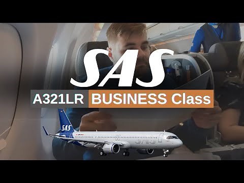 Unveiling SAS Business Class on A321LR flight