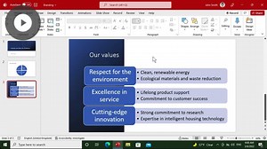 Using tables & SmartArt in PowerPoint 365 - PowerPoint Microsoft 365 (2021) - INTERMEDIATE - Skillsoft