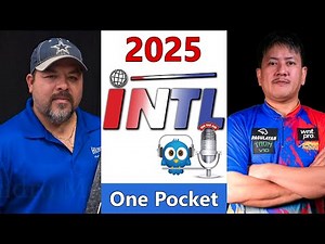 Roland Garcia vs Rick Moreno - One Pocket - 2025 International Open