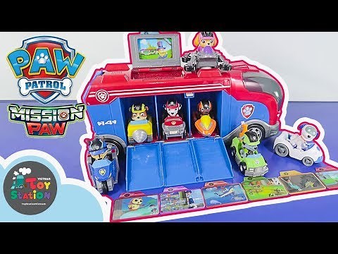 Biệt đội Chó Cứu Hộ PAW Patrol Mission PAW và xe Mission Cruiser ToyStation 337