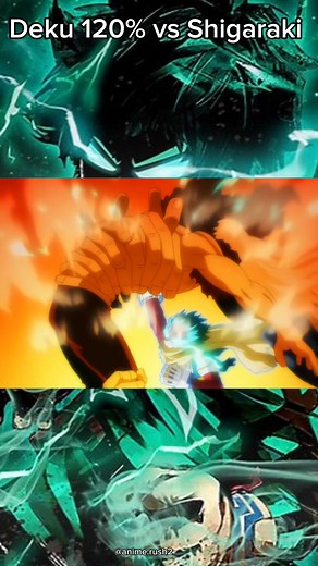 deku 120% vs shigaraki #myheroacadamia #doku #shigaraki #anime #EpicMoments #animetiktok