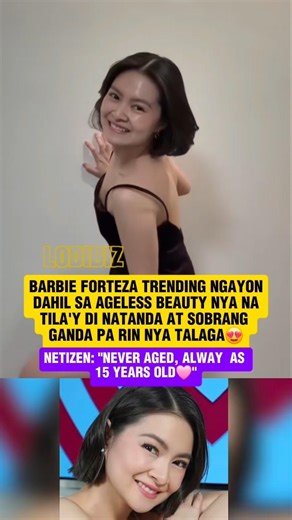 BARBIE FORTEZA, DI TUMATANDA! NETIZENS HULOG-NA-HULOG SA 15-YEAR-OLD LOOK NIYA! 😱 #shorts