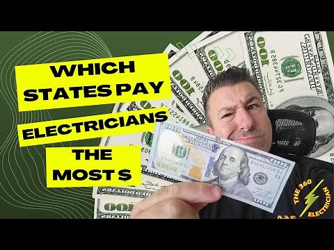 States with the highest pay for electricians #journeyman #electrician #electricaljobs