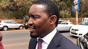 CS Mwangi Kiunjuri arrives at DCI Hq for grilling over dam projects. "What I am going through is definitely creating permanent dent, permanent injury, permanent damage in my career and my reputation..." ~ Kiunjuri. | NTV Kenya
