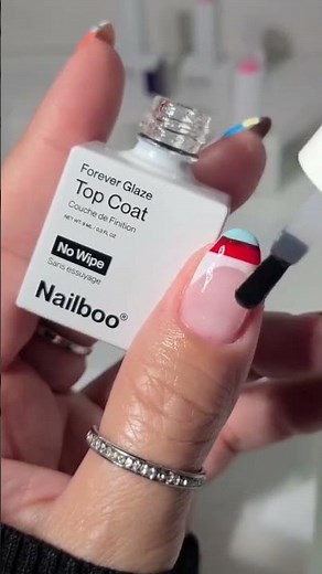 Stripe French Tip Nails | Easy & Colorful Nail Art Tutorial