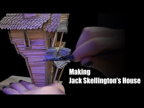 Making Jack Skellington's House: Christmas Edition