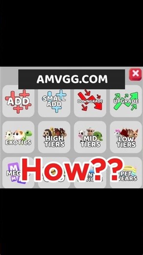 How to use AMVGG sign