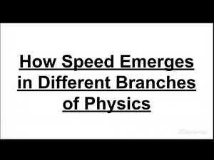 Speed explain.