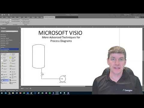 Using Visio to Draw Process Drawings and P&IDs - Part 2 - Changing Symbol Types and Removing ID Tags