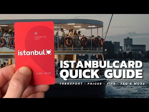 Istanbulkart Explained | How to Buy a Public Transport Card in Istanbul