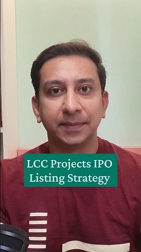 LCC Projects IPO Listing Strategy #LCCProjects #LCCProjectsIPO