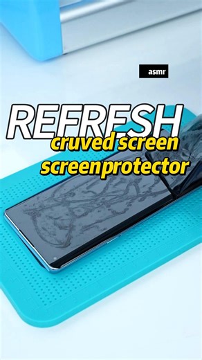 HOW TO REFRESH CRUVED SCREEN SCREENPROTECTOR🤔#sunshinetools #relife #Tech #asmr #asmrvideo #asmrsounds #screenprotector #TechInnovation #technology #design #hydrogel #TPUFilm #TPU #HD #hdfilm #refresh #android #InstantRepair #seamless | Sunshine CutFilm China