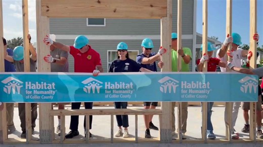 Our future home: Family helps raise final walls at Habitat Collier neighborhood in Naples