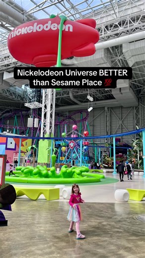 Nickelodeon Universe at American Dream Mall might actually be better for toddlers than Sesame Place. 👀 Here’s why: 🎢 The rides — tons of Nickelodeon characters AND rides older siblings can enjoy. 🚗 The parking — about $5 vs Sesame Place’s ~$35. 🍔 The food — an entire mall of options instead of just park food. Yes, Sesame Place has the water park included… but if your toddler isn’t a little fish, Nickelodeon Universe might actually be the better value. #nickelodeonuniverse #americandreammall 