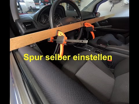 Spur selber vermessen und einstellen