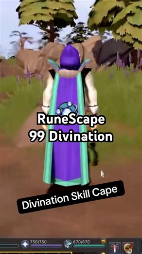 In August 2025, 99 Divination was achieved! #runescape #gaming #osrs #runescape3 #rs3 #jagex