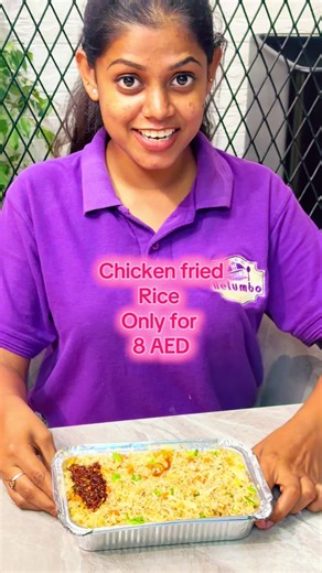 Chicken Fried Rice ONLY AED 8 at Nelumbo (Al Nahda 1)