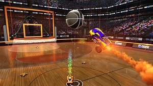 Rocket League turns into basketball