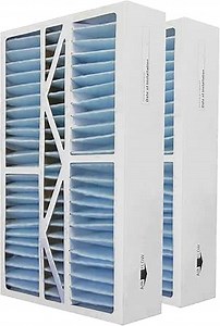 Filters Fast Compatible Replacement for Trane 21x26x5 Air Filter MERV 11 BAYFTAH26M Pleated AC Furnace Air Conditioner Filters Actual Size: 19.87 x 25.25 x 4.87, 2-Pack