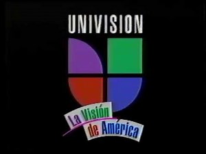 Univision (Network ID with slogan - 1990)