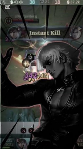 “From Pro to RIP 😂 Watch This Insane Gusion Combo End in the Air! ✈️” #mlbb #mobilelegends