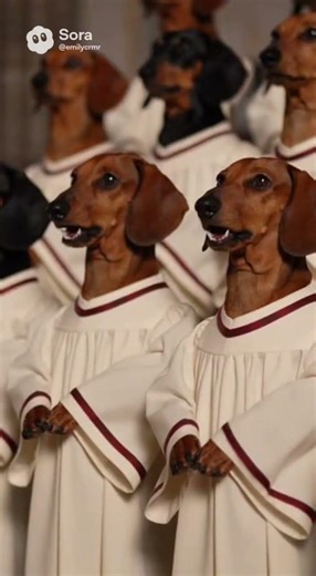 Cutest choir practice ever- Is your dog in the choir or audience?