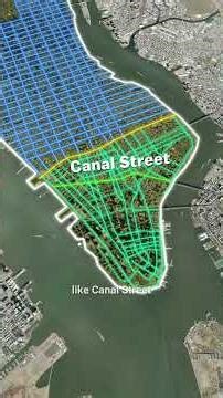 Why Does Manhattan Have Two Layouts? 📍 A Hidden Story of NYC's History 🗺️