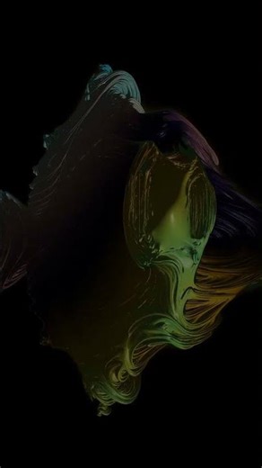 3D Mandelbrot Type 4: Jungle Gym — Triplex Lattice Structure #Shorts